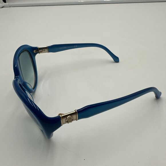 ROBERTO CAVALLI Sunglasses Acqua 781S 87W Bright Blue With Gold Trim main image 5